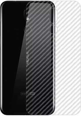 MARSHLAND Back Screen Guard for Nokia, 3.2, 3D Carbon Fiber Back Screen Protector(Pack of 1)