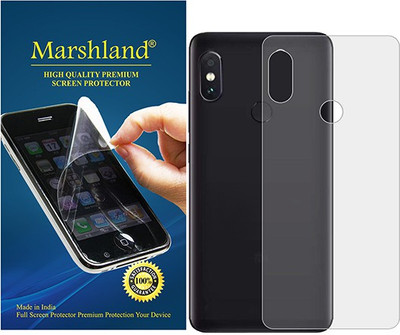 MARSHLAND Back Screen Guard for Mi Redmi Note 6 Pro, Matte finish(Pack of 1)