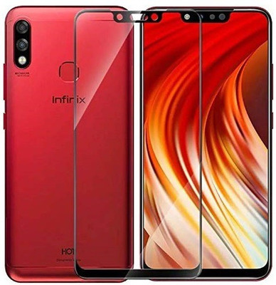 CASEHUNT Edge To Edge Tempered Glass for INFINIX HOT 7 PRO(Pack of 1)
