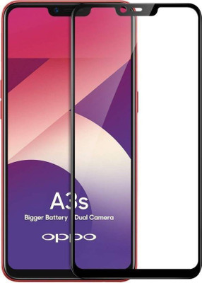 SRT Edge To Edge Tempered Glass for OPPO A5, Oppo A3s, Realme 2, Realme C1(Pack of 1)