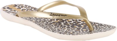 Ipanema Women Flip Flops(Beige , 3)