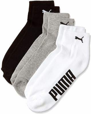 Puma Men & Women Ankle Length(Pack of 3)