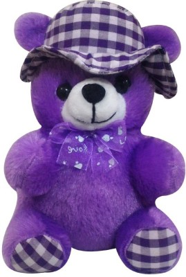 kashish trading company Kids Purple Color Soft Teddy Bear 30 CM  - 12 inch(Purple)