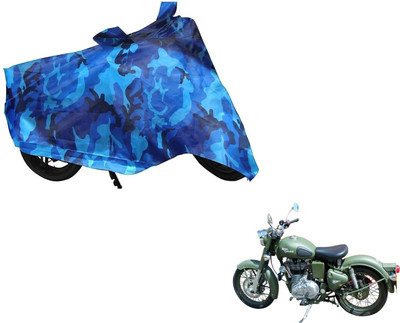 Flipkart SmartBuy Two Wheeler Cover for Royal Enfield(Battle, Multicolor)