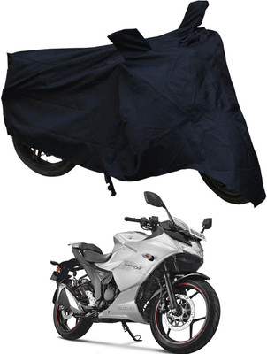 Yashinika Waterproof Two Wheeler Cover for Suzuki(Gixxer SF, Black)