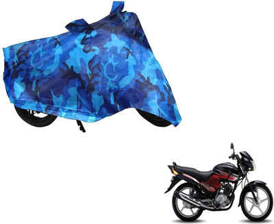 Auto Hub Two Wheeler Cover for Yamaha(YBR 125, Multicolor)