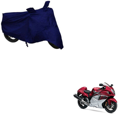 AuTO ADDiCT Two Wheeler Cover for Suzuki(Blue)