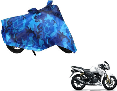 Flipkart SmartBuy Two Wheeler Cover for TVS(Apache RTR 160, Multicolor)