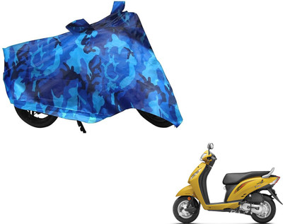Auto Hub Two Wheeler Cover for Honda(Activa i, Multicolor)