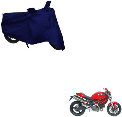 AuTO ADDiCT Two Wheeler Cover for Ducati(Monster 796 S2R, Blue)
