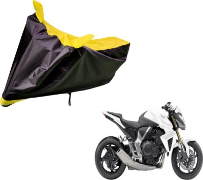 Flipkart SmartBuy Two Wheeler Cover for Honda(CB 1000R, Black, Yellow)