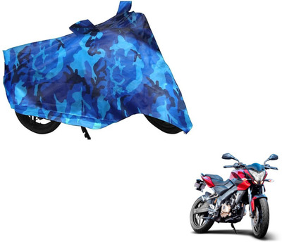 Auto Hub Two Wheeler Cover for Bajaj(Pulsar 200 NS DTS-i, Multicolor)