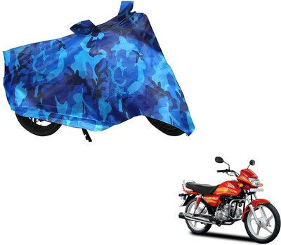 Auto Hub Two Wheeler Cover for Hero(CD deluxe, Multicolor)