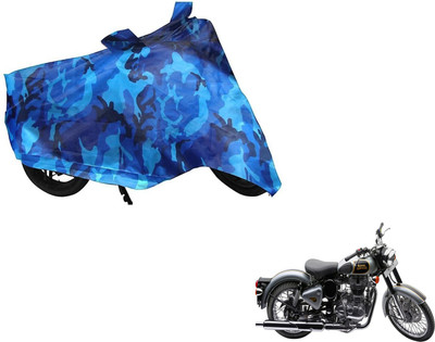 Flipkart SmartBuy Two Wheeler Cover for Royal Enfield(Classic 500, Multicolor)