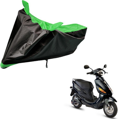 Flipkart SmartBuy Two Wheeler Cover for Hero(Electric Cruz, Black, Green)