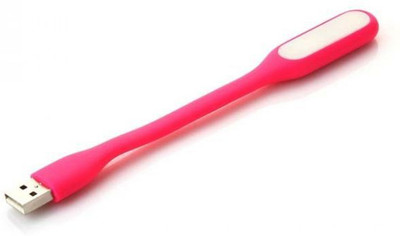 GADGETSMORE LED LIGHT Portable USB Flexible Mini LED Stick Light Lamp Led Light(Pink)