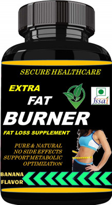 Secure Healthcare Extra Fat Burner Banana Flavor 100 gms Powder (Pack Of 1)(100 g)