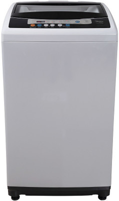 Midea 7.5 kg One Touch AI Wash Fully Automatic Top Load Grey(MWMTL075S09)