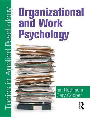 Organizational and Work Psychology: Topics in Applied Psychology(English, Electronic book text, Cooper Cary)