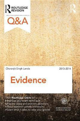 Q&A Evidence 2013-2014(English, Electronic book text, Singh Charanjit)