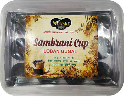mishka Gugal Loban Cup (36 Units) Gugal Loban(12 Units, Set of 3)
