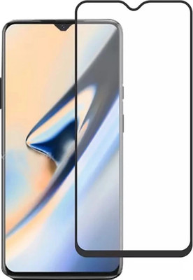 wrapitup Edge To Edge Tempered Glass for One Plus 7(Pack of 1)