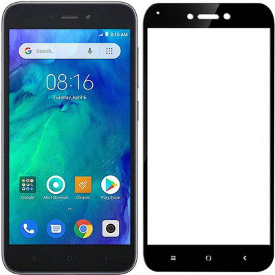 DSCASE Edge To Edge Tempered Glass for Mi Redmi GO(Pack of 1)