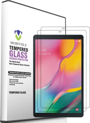 MOBIVIILE Tempered Glass Guard for Samsung Galaxy Tab A 10.1 inch, T510 T515(Pack of 2)