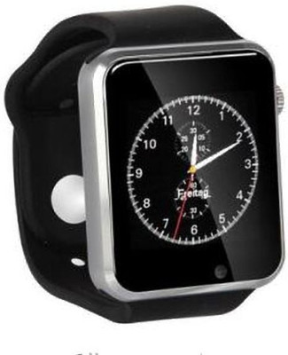 Cyxus 4G Android 4G calling Smart mobile watch Smartwatch(Black Strap, Free)