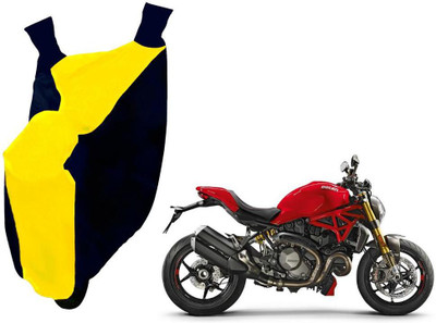 Auto Kite Two Wheeler Cover for Ducati(Monster 795, Yellow, Blue)