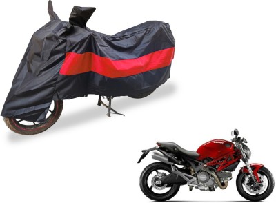 Amanzo Two Wheeler Cover for Ducati(Monster 795, Black, Red)