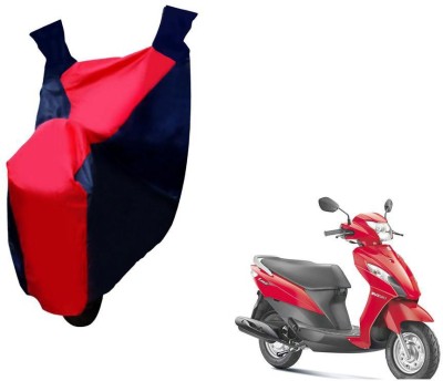 Auto Kite Two Wheeler Cover for Suzuki(Let's, Red, Blue)