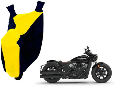 Auto Kite Two Wheeler Cover for LML(Bobber 350, Yellow, Blue)