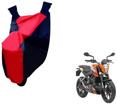 Auto Kite Two Wheeler Cover for KTM(Duke 200, Red, Blue)