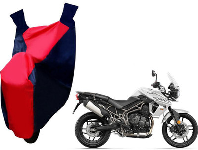 Auto Kite Two Wheeler Cover for Triumph(Trigger, Red, Blue)