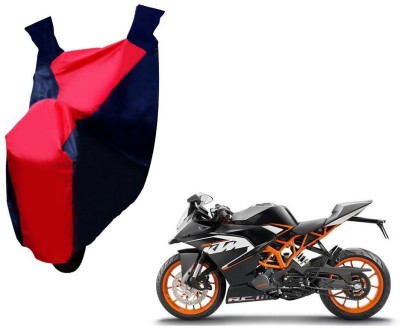 Auto Kite Two Wheeler Cover for KTM(Duke 200, Red, Blue)