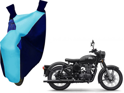 Auto Kite Two Wheeler Cover for Royal Enfield(SS, Multicolor)