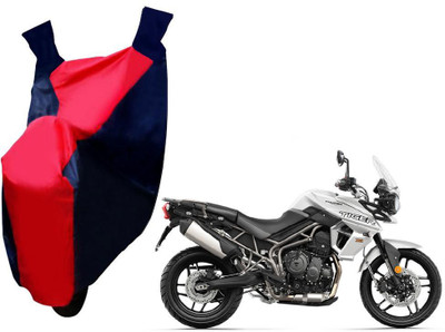 Auto Kite Two Wheeler Cover for Triumph(Tiger 800 XR, Red, Blue)
