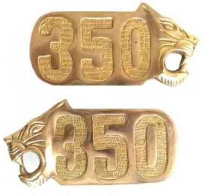 Golden Fox Emblem for Bike(Gold)
