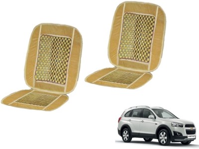 AUTYLE Wood, Velvet, Plastic Car Seat Cover For Chevrolet Captiva(5 Seater)