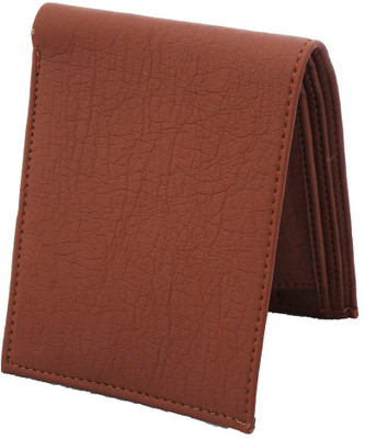 RPF Men Tan Artificial Leather Wallet(5 Card Slots)
