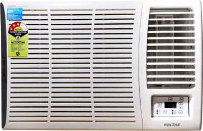 183 dza r32 1 5 window fixed speed voltas original imafgbz9hpnkwhs4 Voltas 1.5 Ton 3 Star Window AC - White(183 DZA (R32), Copper...