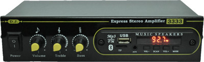 Disco Jhankar Express Music 3333 10 W AV Power Amplifier(Black)