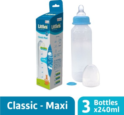 Little's Classic Maxi Feeding Bottle - (Pack of 3) - 720 ml(Blue)