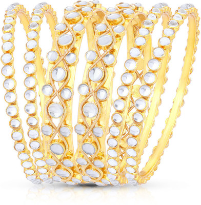 Sukkhi Alloy Gold-plated Bangle Set