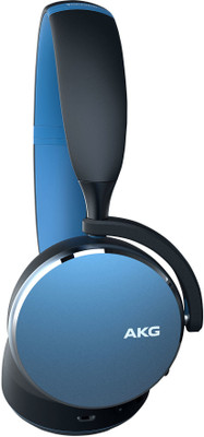 SAMSUNG Fitpro AKG-Y500 Bluetooth Headset(Black, Blue, On the Ear)