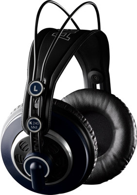 AKG K240 MKII HEADPHONE Wired Headset without Mic(Black, Wired over the head)