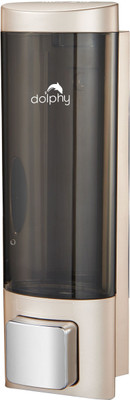 DOLPHY champagne 200 ml Soap, Shampoo, Conditioner Dispenser(Black)