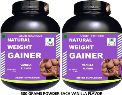 Secure Healthcare Natural Weight Gainer Protein Bars(1000 g, Vanilla)