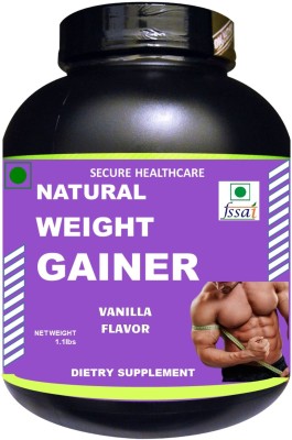 Secure Healthcare Natural Weight Gainer Protein Bars(500 g, Vanilla)